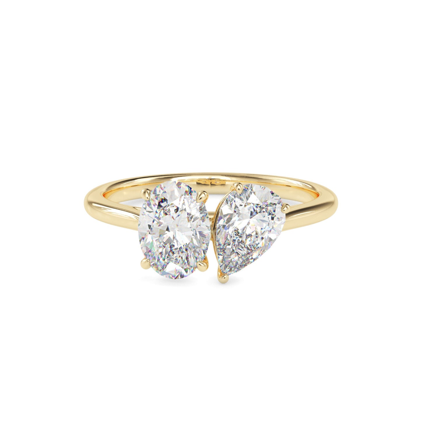 The Kylie Ring aka Toi et Moi Diamond Ring