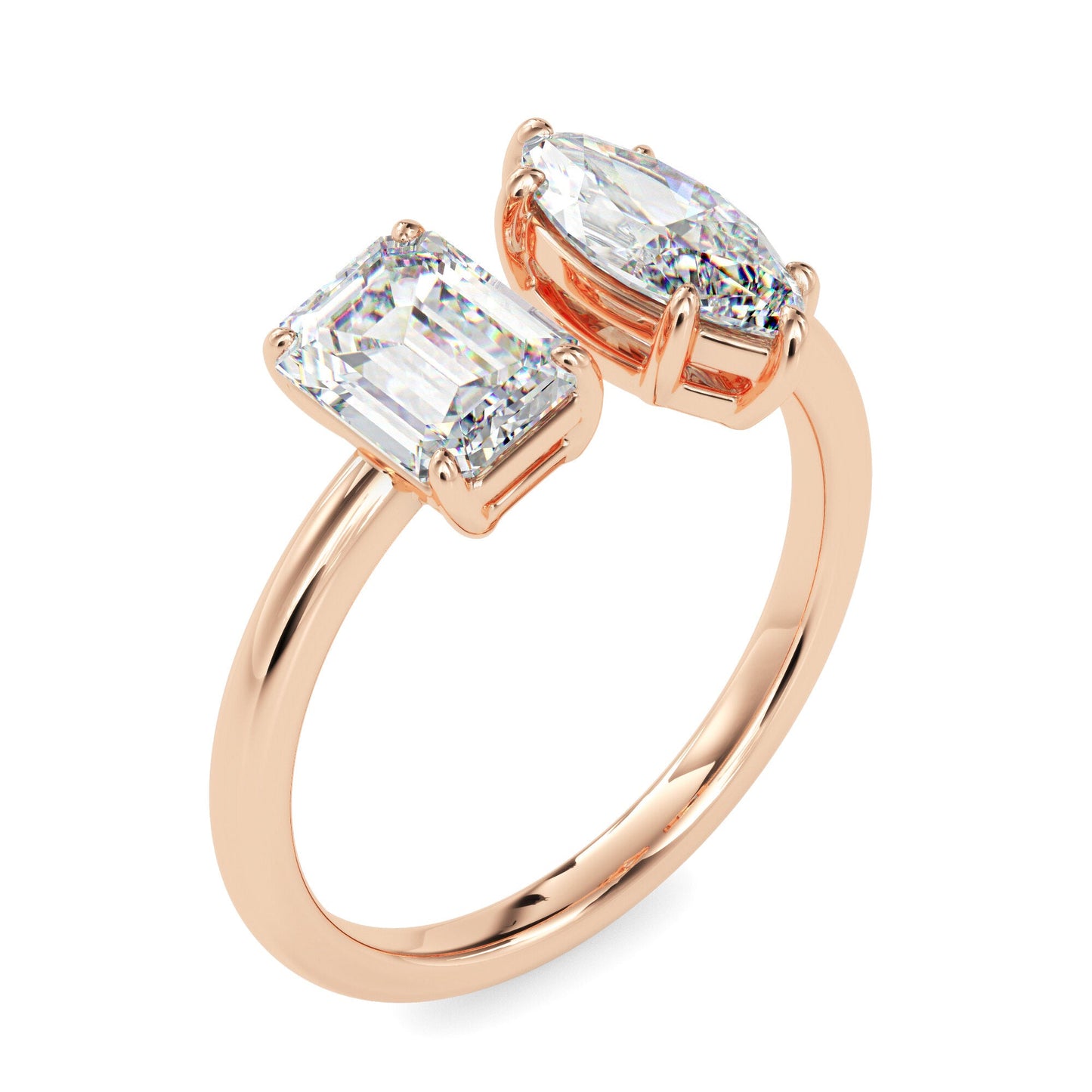 The Kylie Ring aka Toi et Moi Diamond Ring