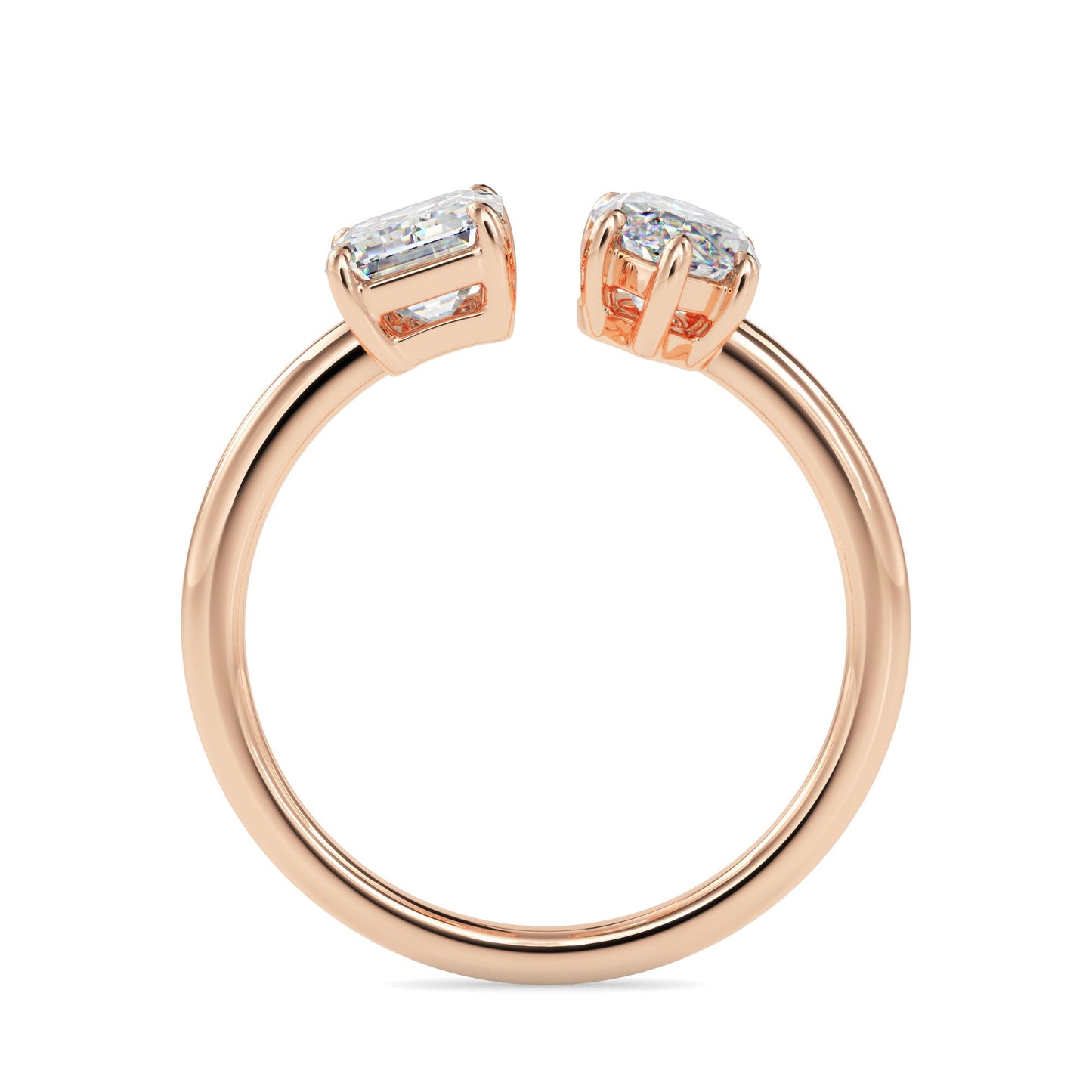 The Kylie Ring aka Toi et Moi Diamond Ring