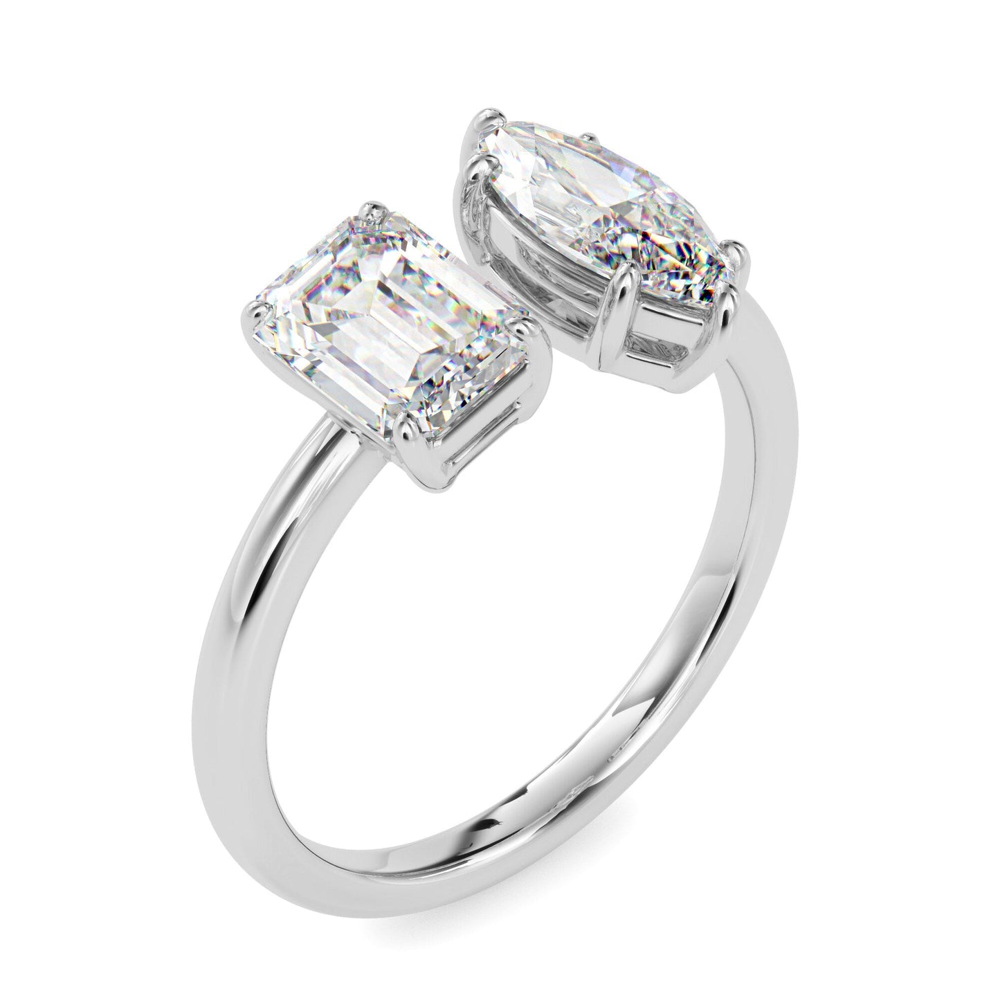 The Kylie Ring aka Toi et Moi Diamond Ring