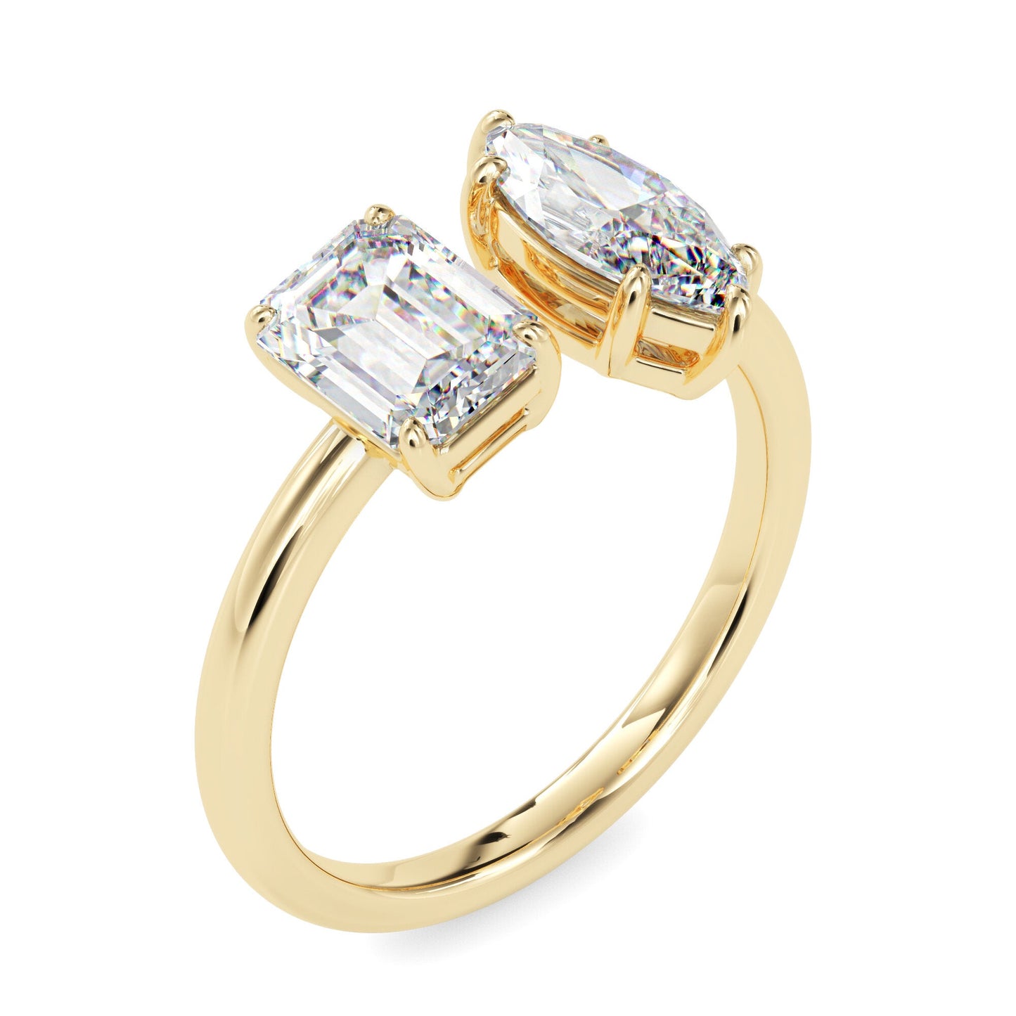The Kylie Ring aka Toi et Moi Diamond Ring