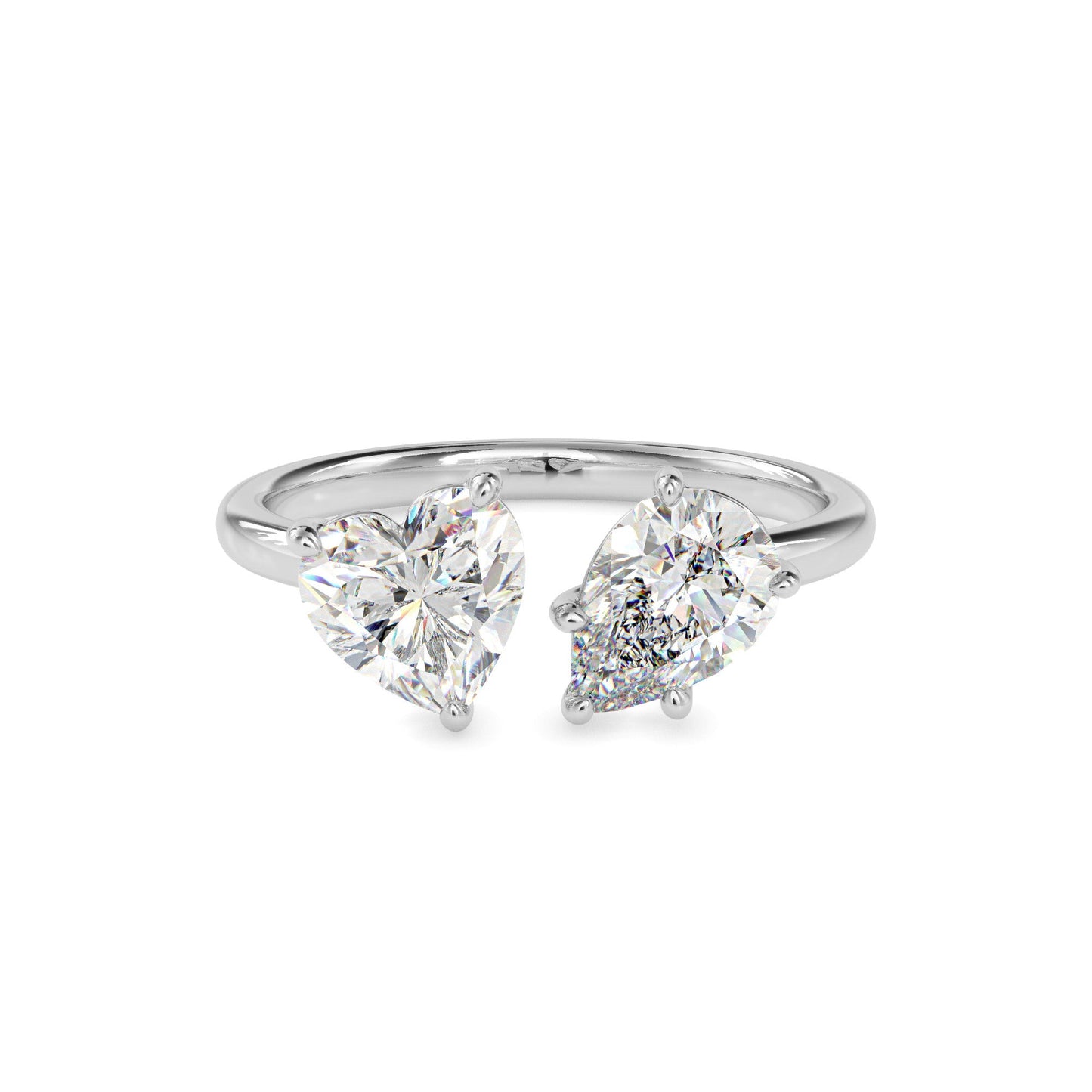 The Kylie Ring aka Toi et Moi Diamond Ring