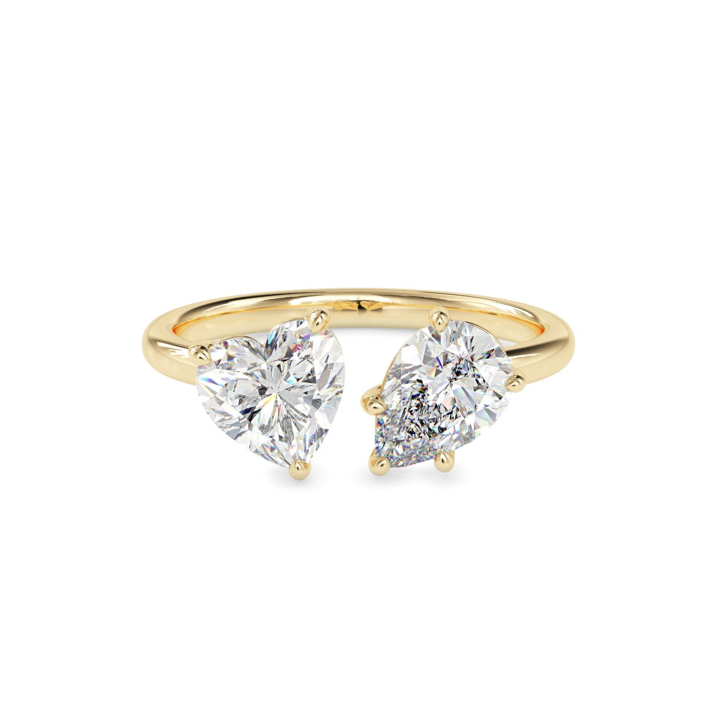 The Kylie Ring aka Toi et Moi Diamond Ring