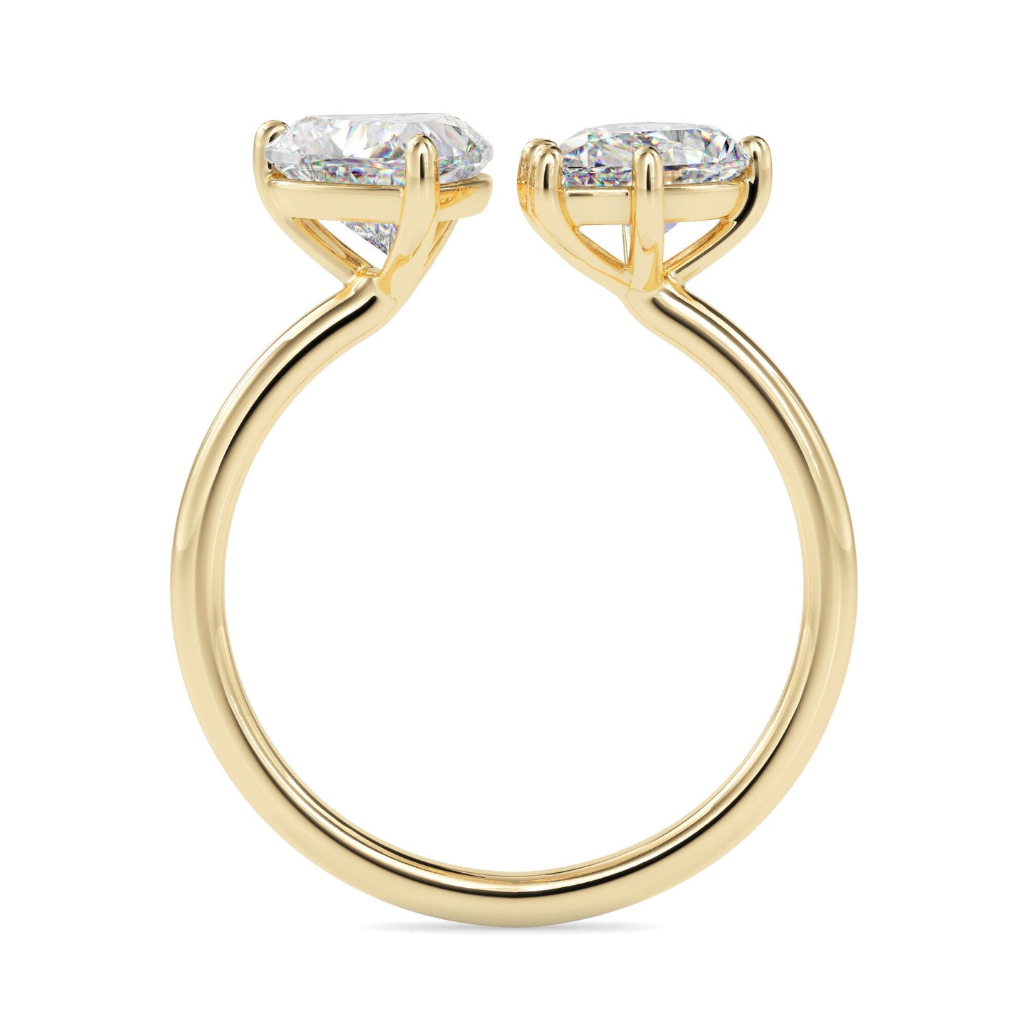 The Kylie Ring aka Toi et Moi Diamond Ring