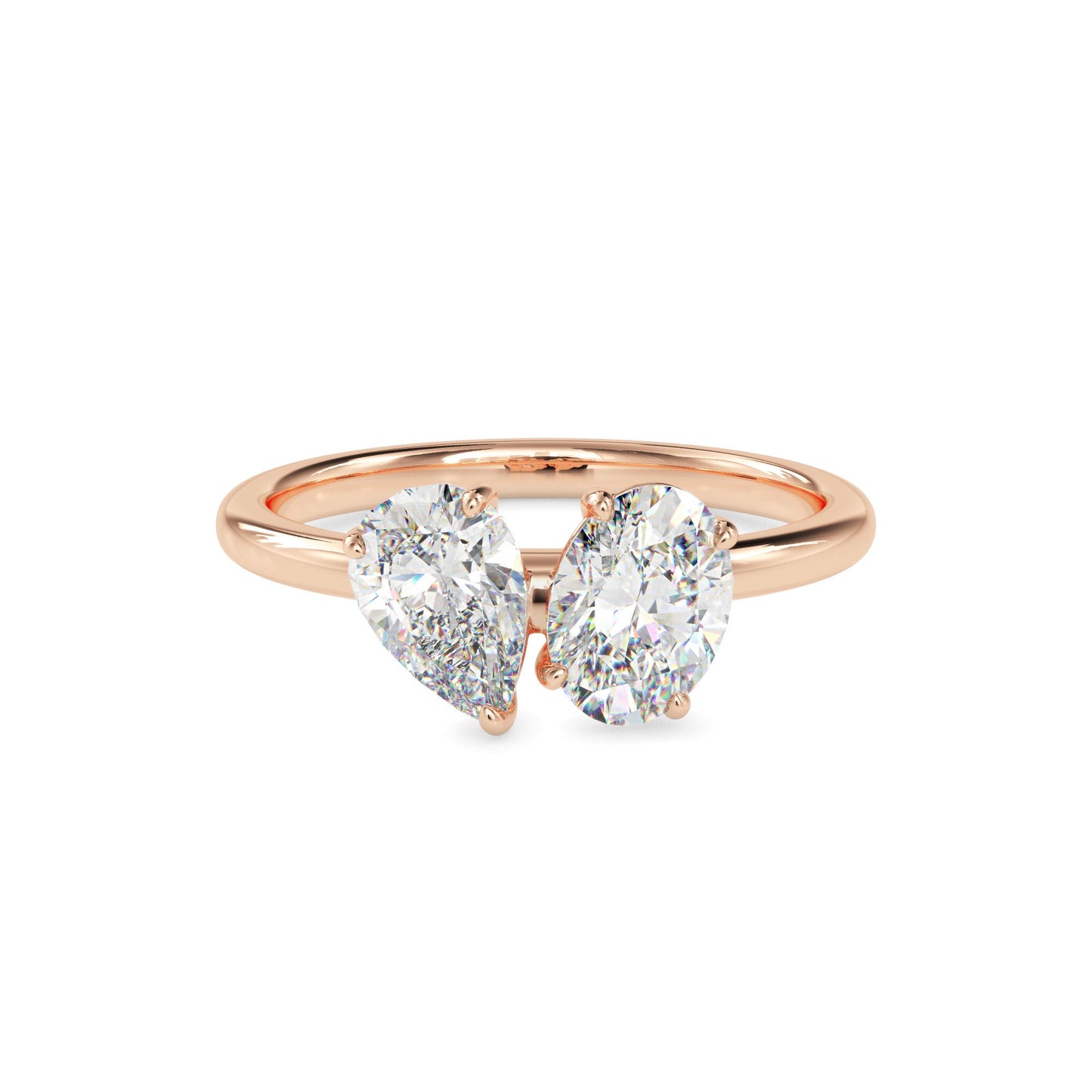 The Kylie Ring aka Toi et Moi Diamond Ring