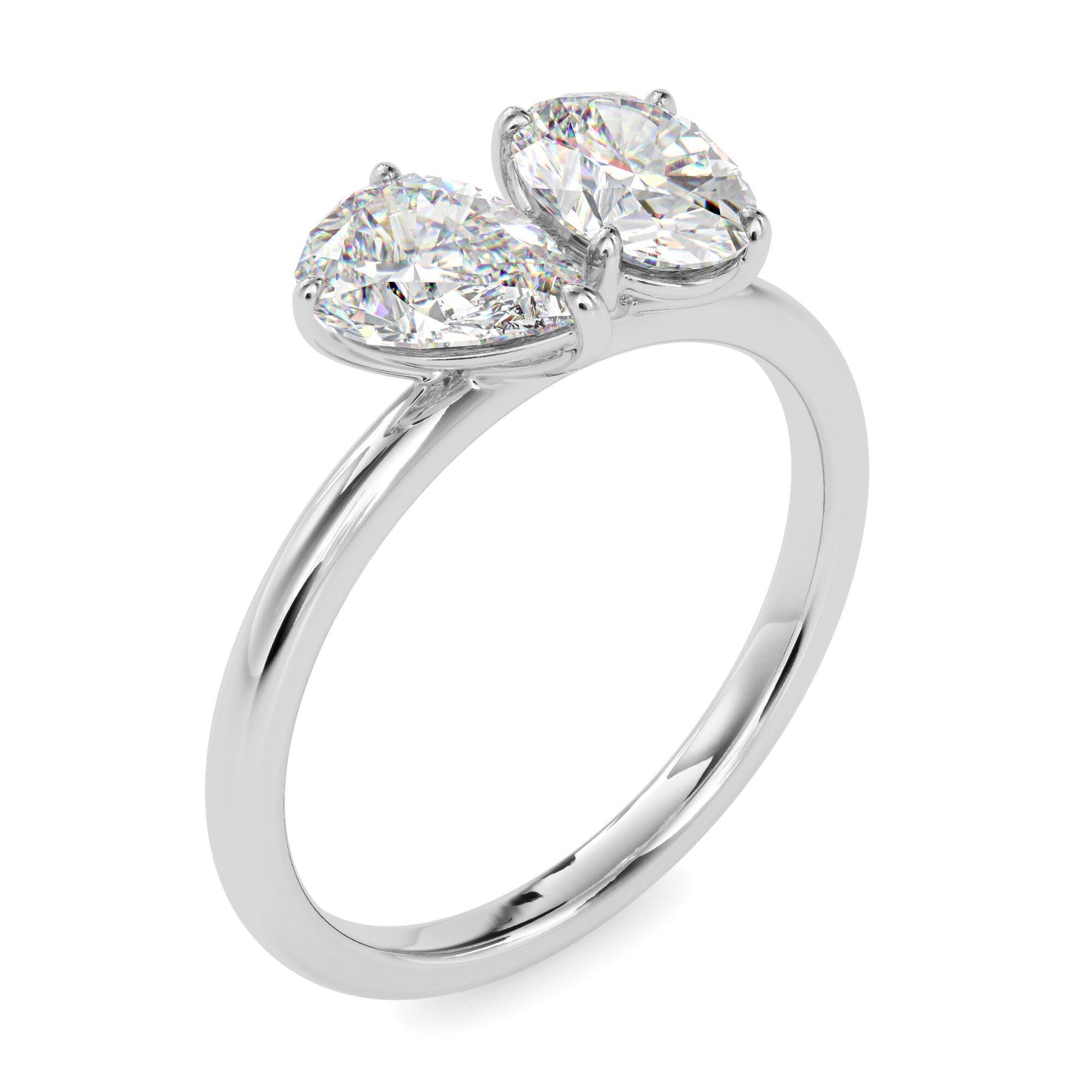 The Kylie Ring aka Toi et Moi Diamond Ring