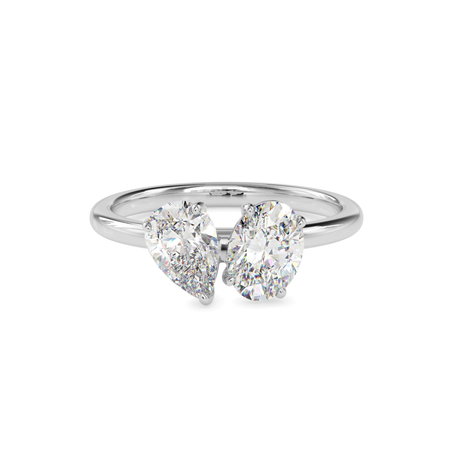 The Kylie Ring aka Toi et Moi Diamond Ring