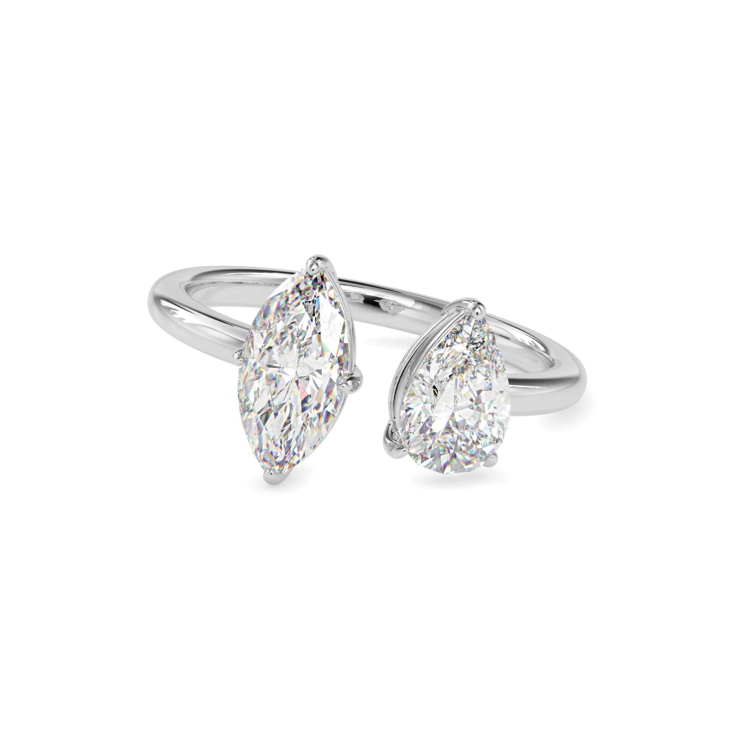 The Kylie Ring aka Toi et Moi Diamond Ring