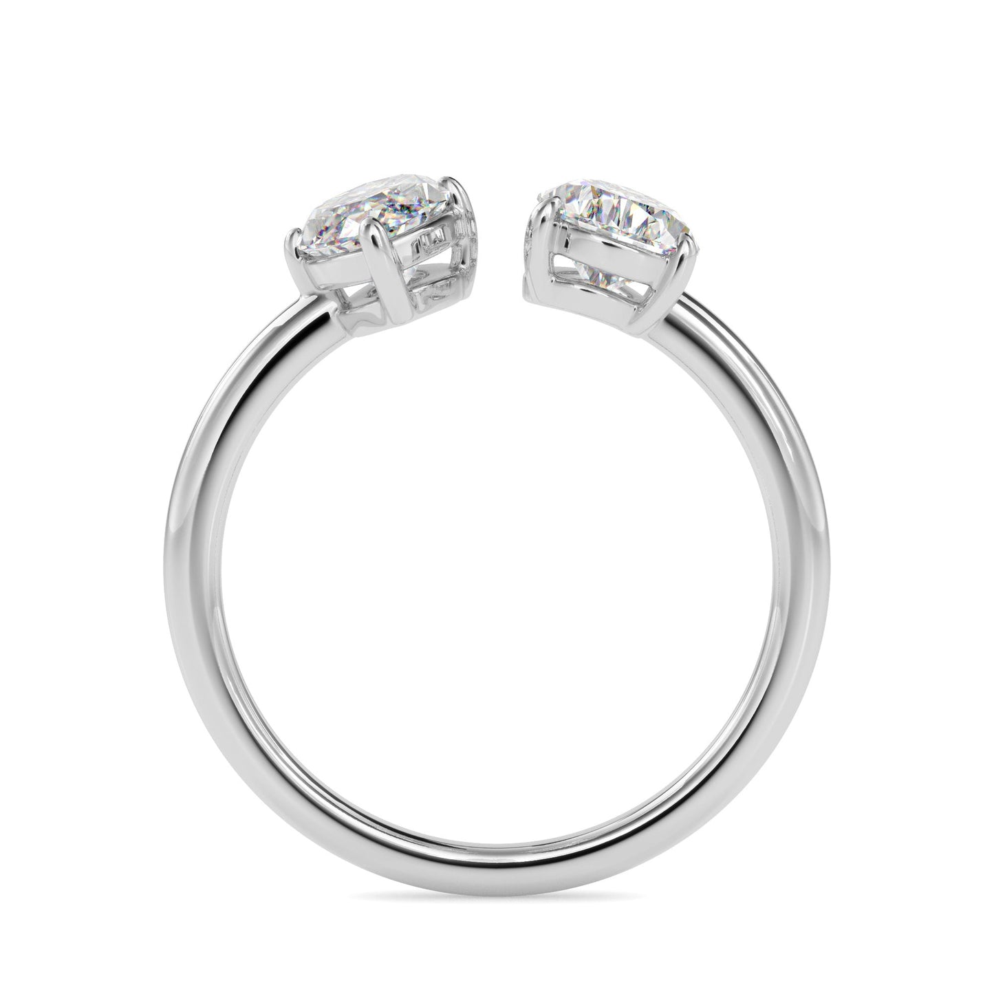 The Kylie Ring aka Toi et Moi Diamond Ring