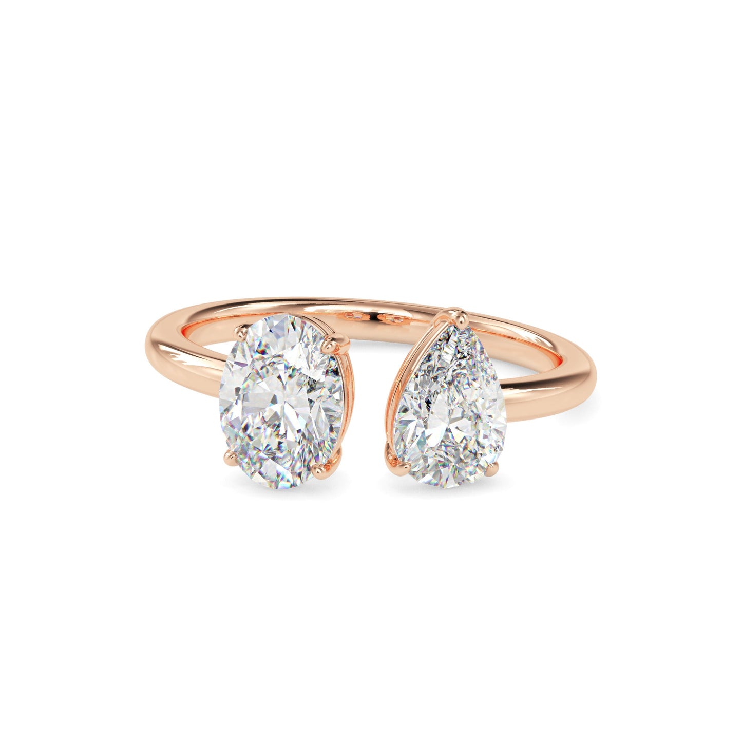 The Kylie Ring aka Toi et Moi Diamond Ring