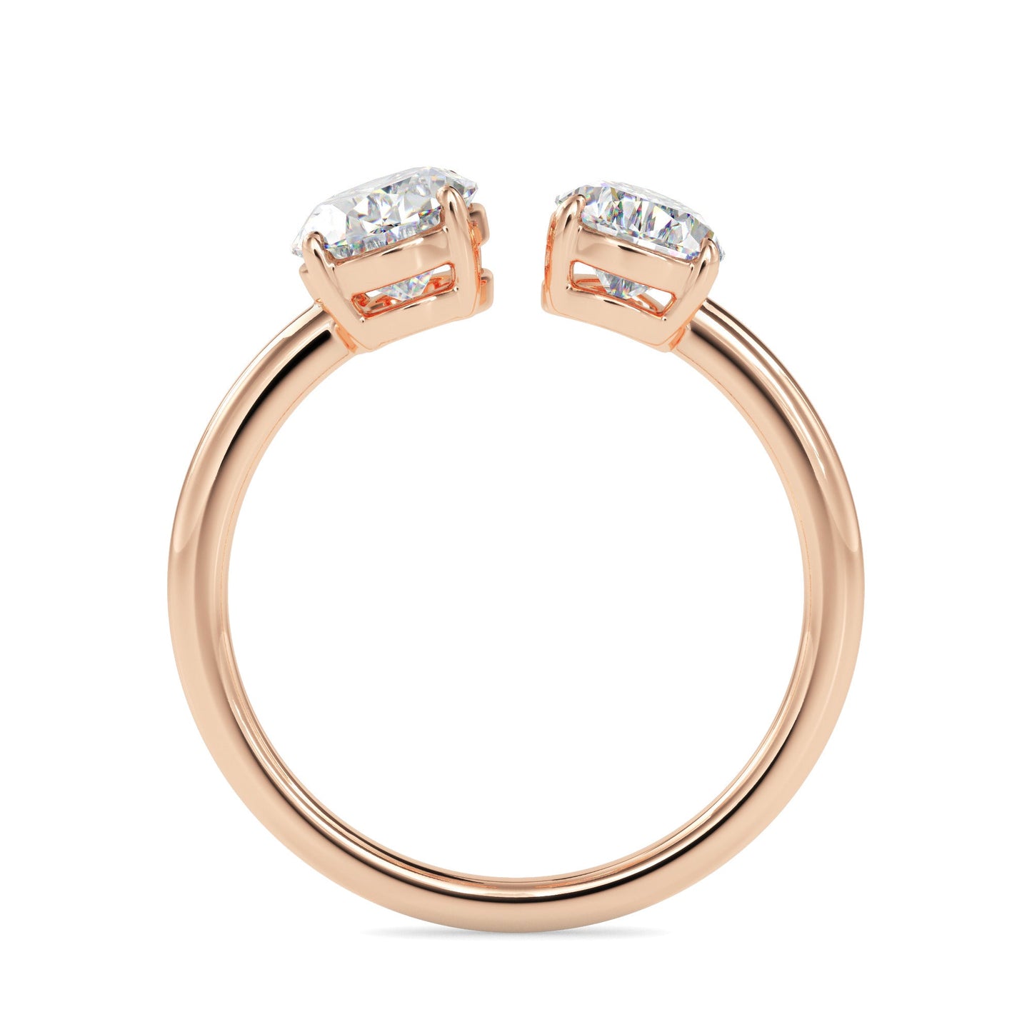 The Kylie Ring aka Toi et Moi Diamond Ring