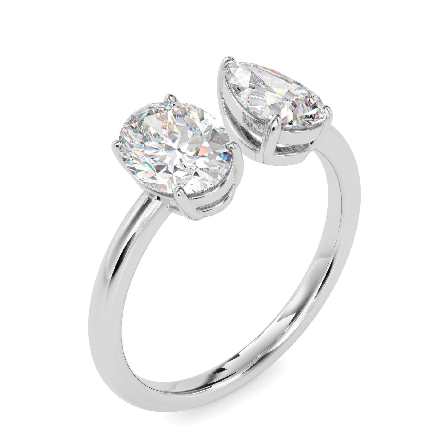 The Kylie Ring aka Toi et Moi Diamond Ring