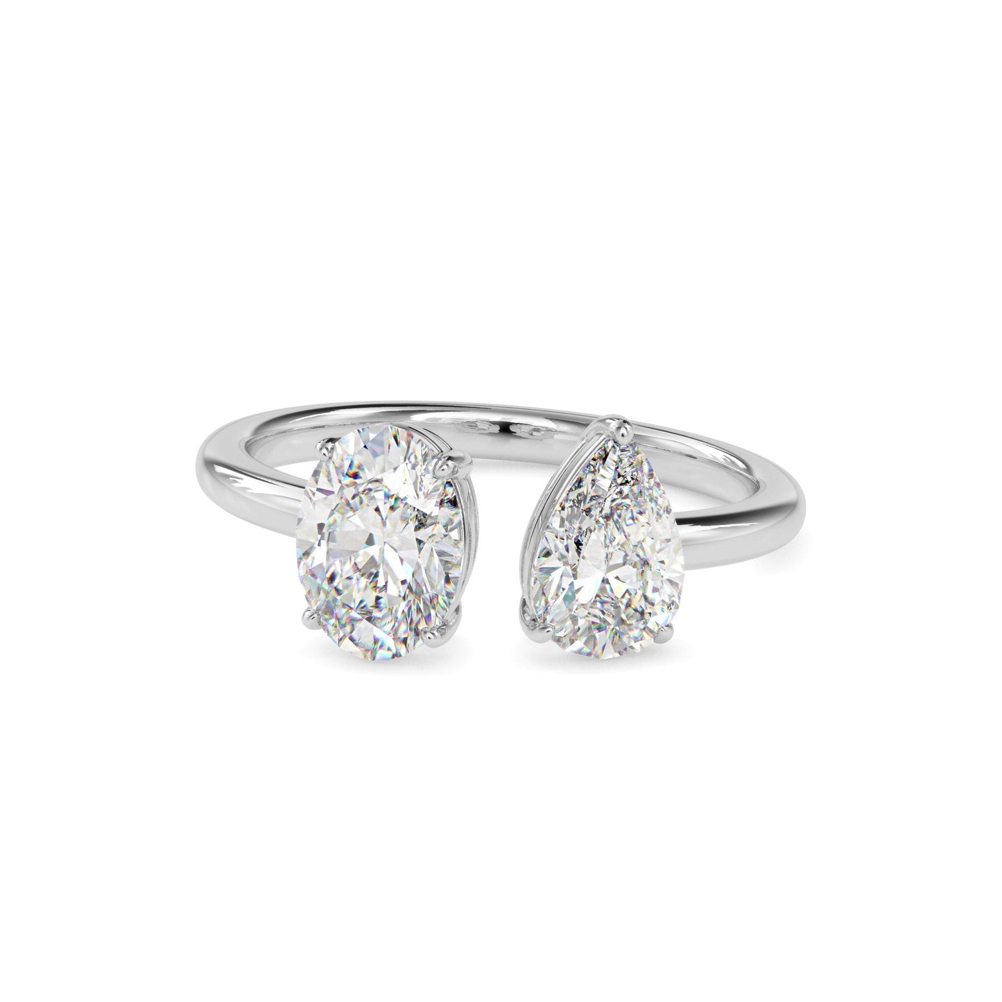 The Kylie Ring aka Toi et Moi Diamond Ring