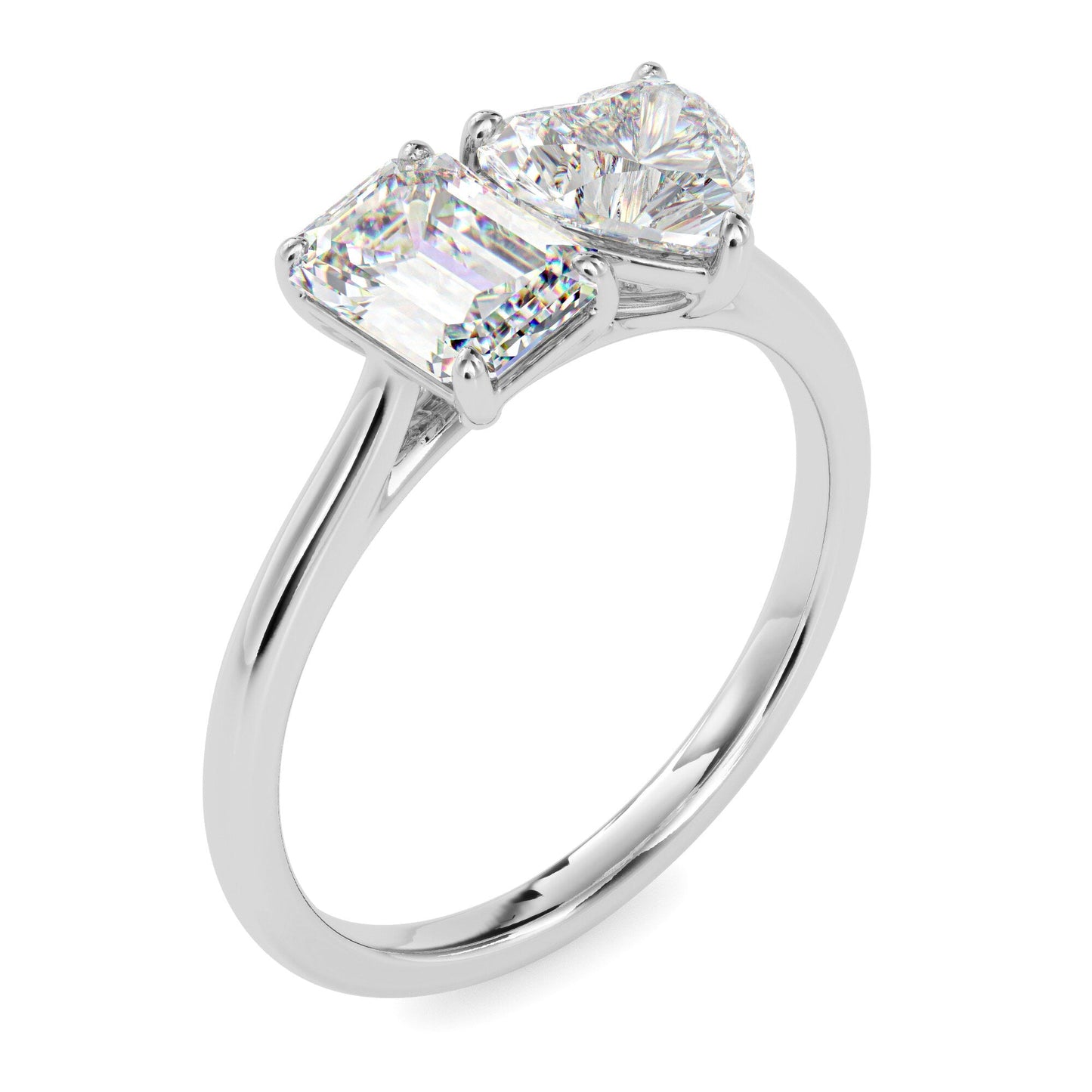 The Kylie Ring aka Toi et Moi Diamond Ring