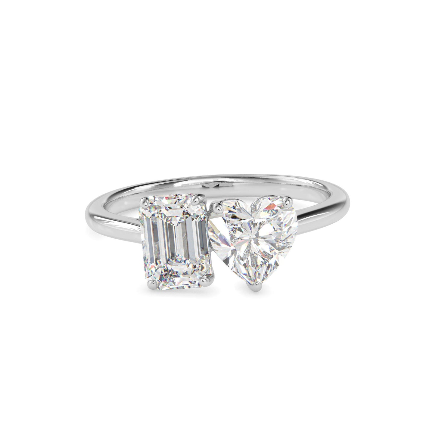 The Kylie Ring aka Toi et Moi Diamond Ring