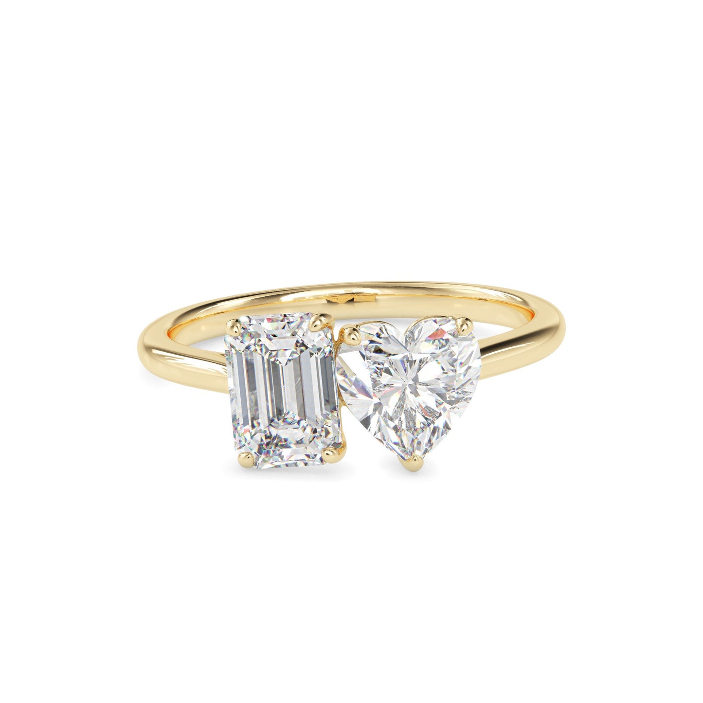 The Kylie Ring aka Toi et Moi Diamond Ring