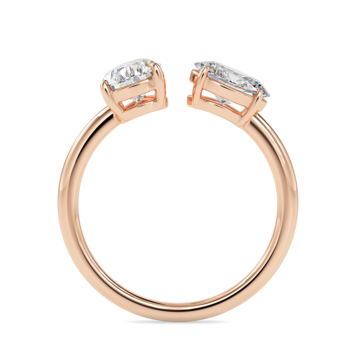The Kylie Ring aka Toi et Moi Diamond Ring