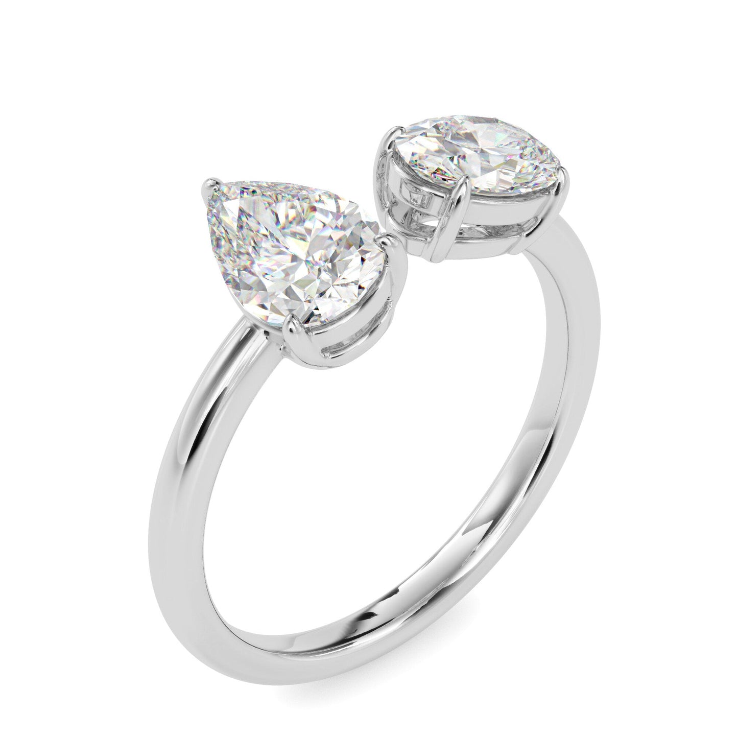 The Kylie Ring aka Toi et Moi Diamond Ring