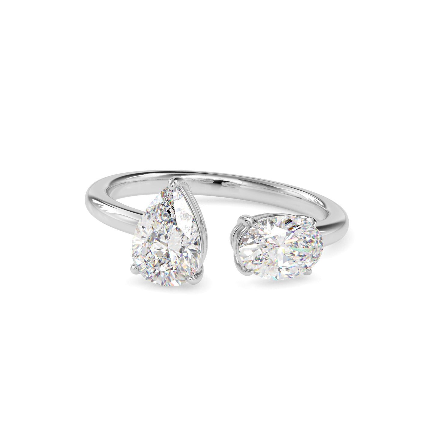 The Kylie Ring aka Toi et Moi Diamond Ring