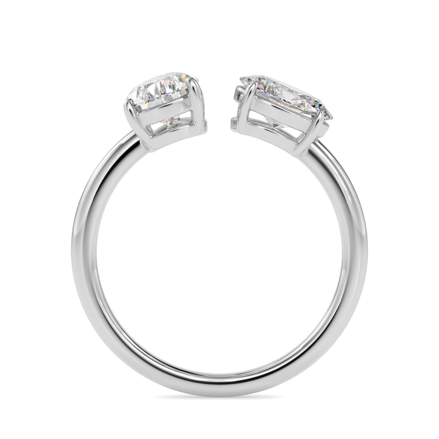The Kylie Ring aka Toi et Moi Diamond Ring