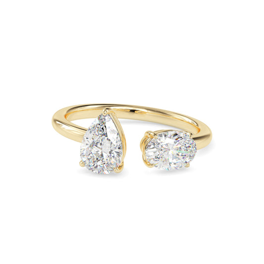 The Kylie Ring aka Toi et Moi Diamond Ring