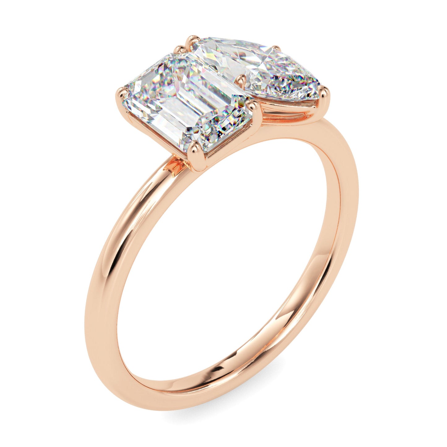 The Kylie Ring aka Toi et Moi Diamond Ring