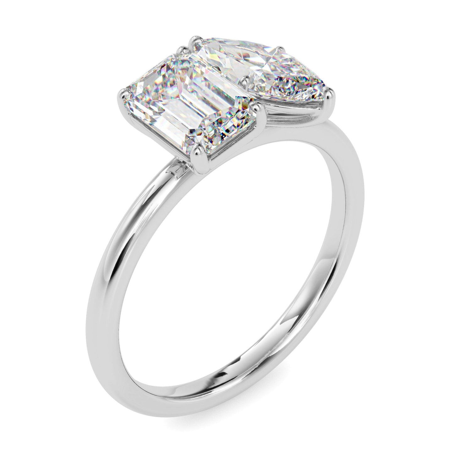The Kylie Ring aka Toi et Moi Diamond Ring