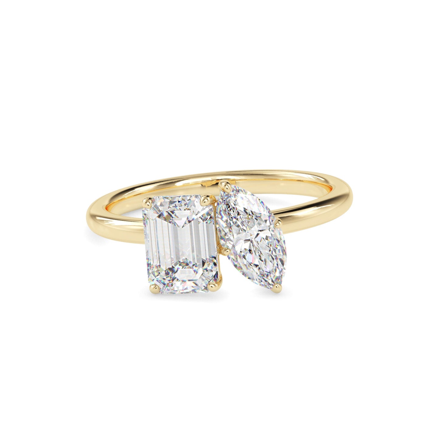 The Kylie Ring aka Toi et Moi Diamond Ring