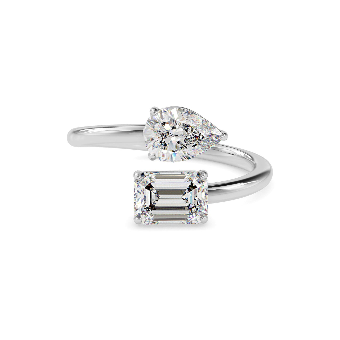 The Kylie Ring aka Toi et Moi Diamond Ring
