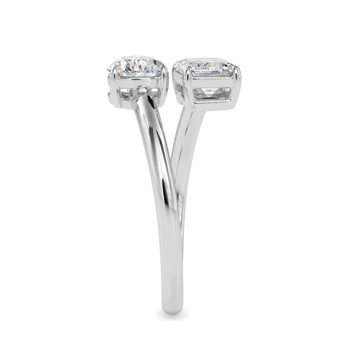 The Kylie Ring aka Toi et Moi Diamond Ring