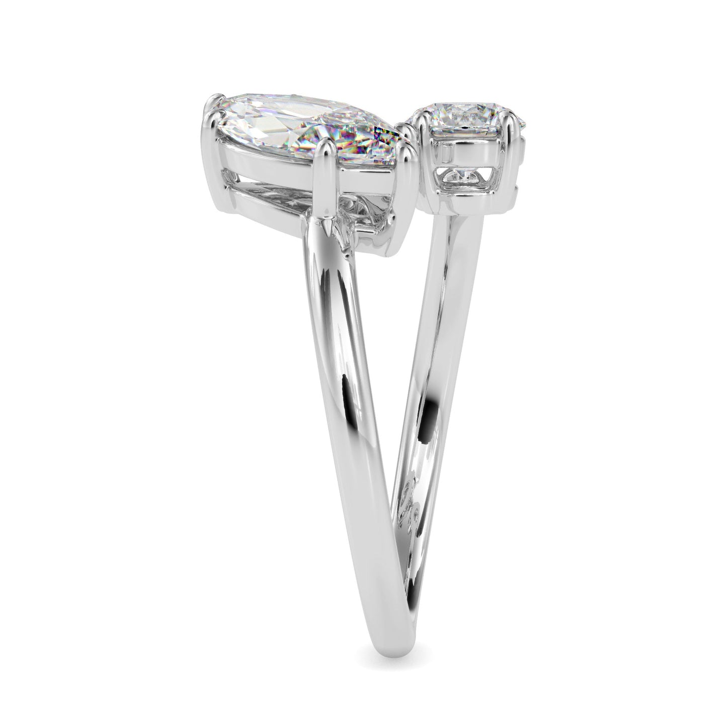 The Kylie Ring aka Toi et Moi Diamond Ring