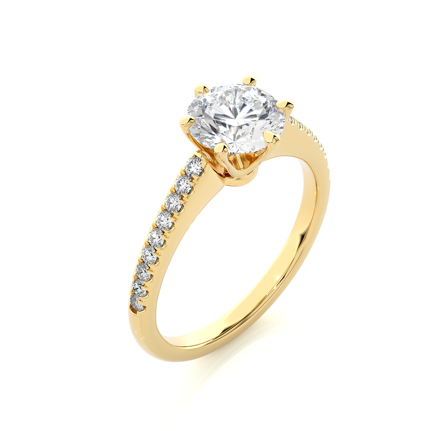 Striker Round Diamond Ring