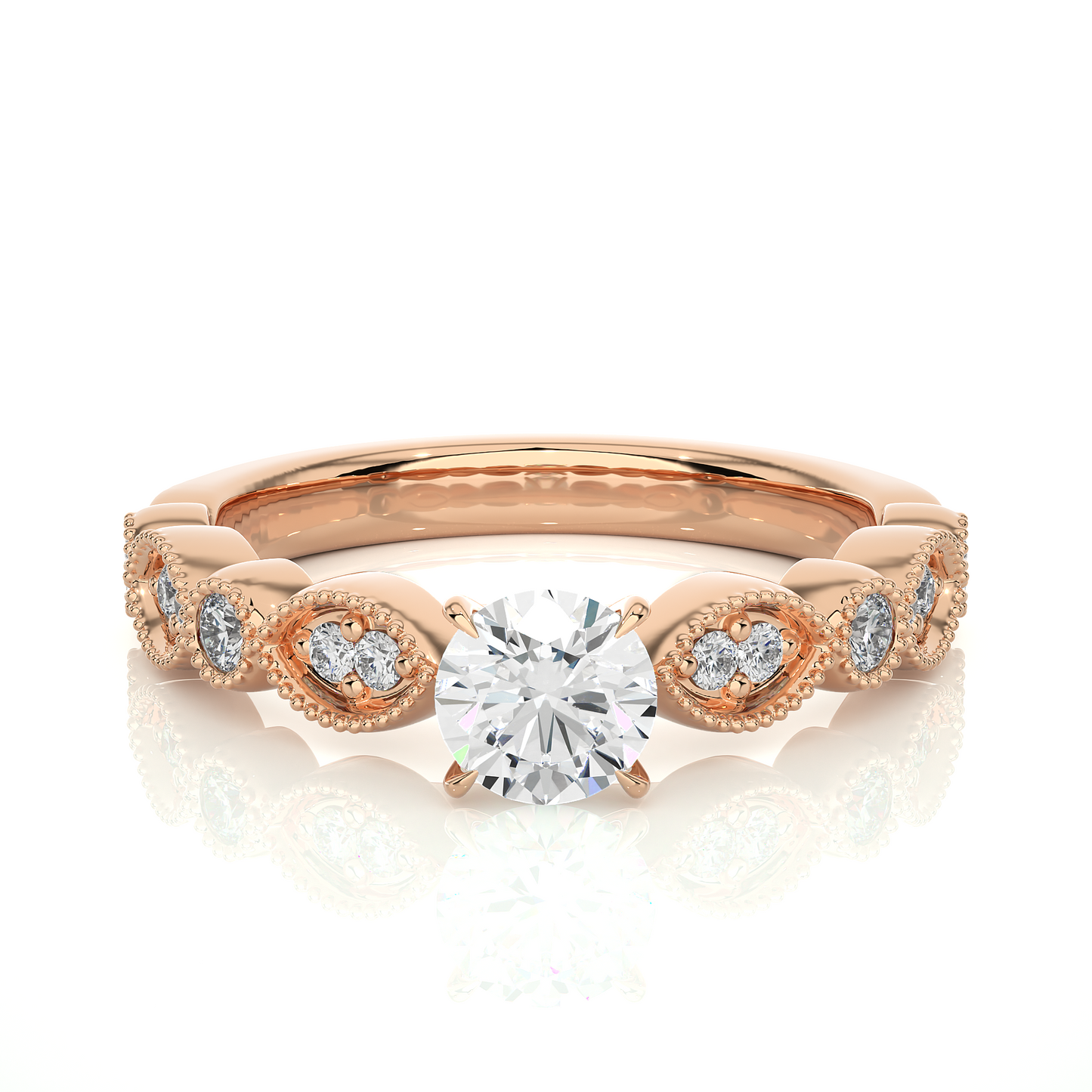 Isla Round Diamond Ring