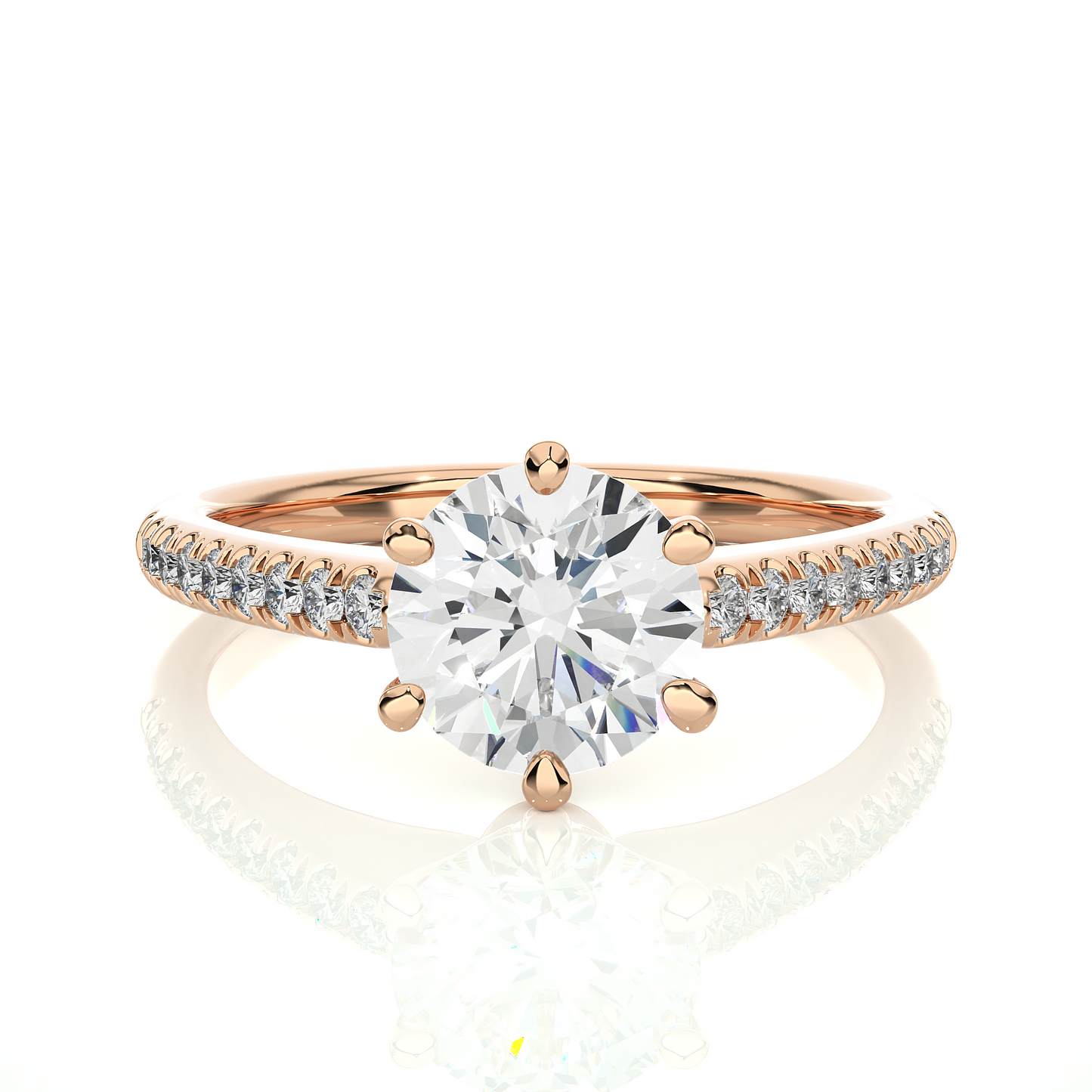 Striker Round Diamond Ring