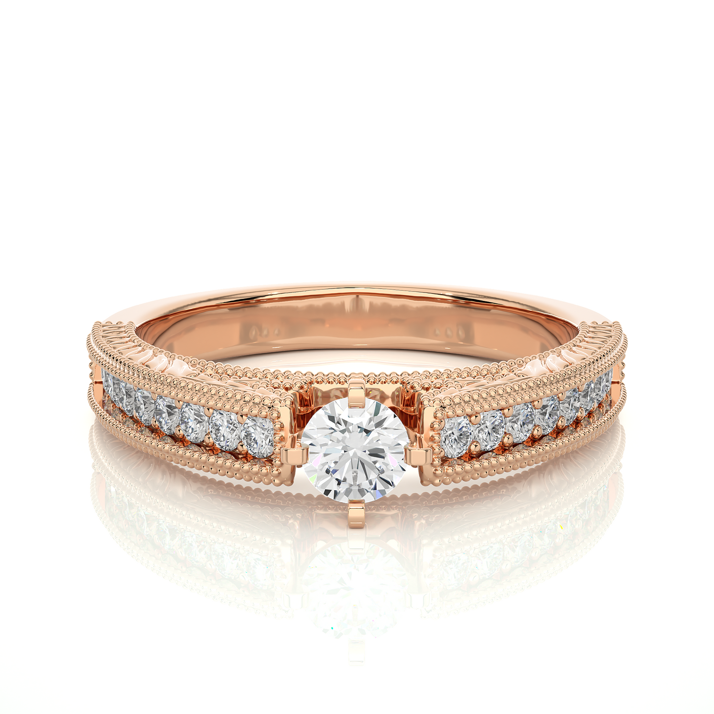 King Round Diamond Ring