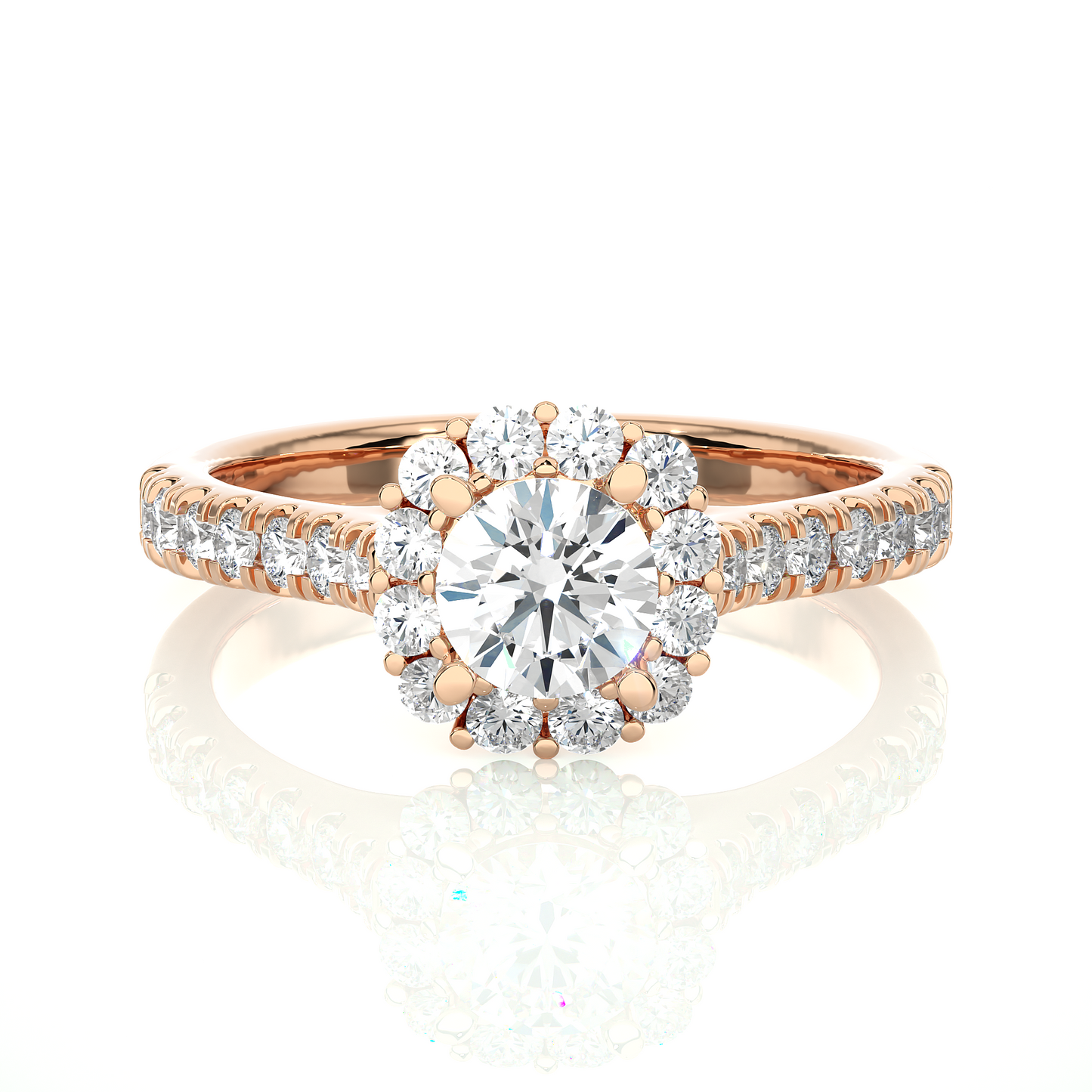 Victorian Round Diamond Ring