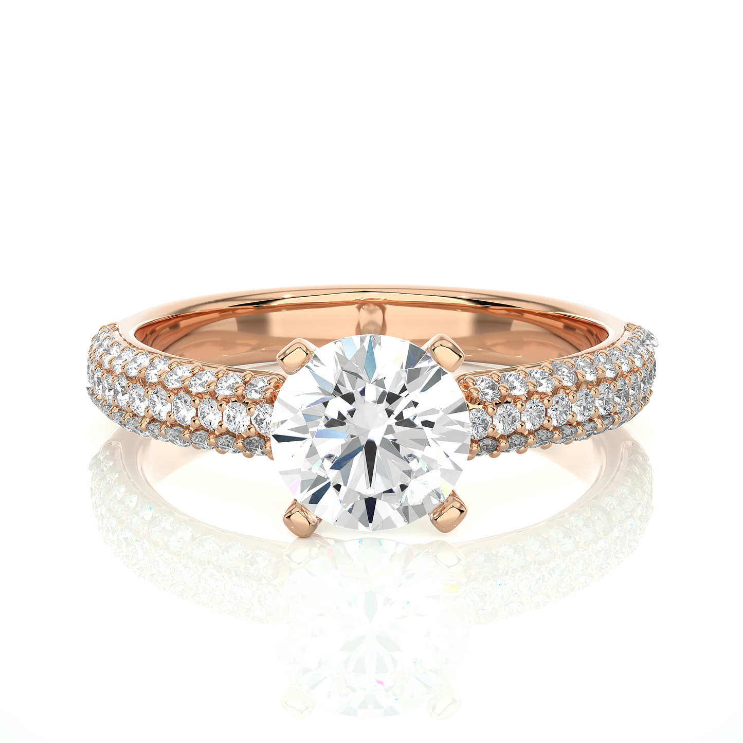 Celestial Flow Diamond Ring