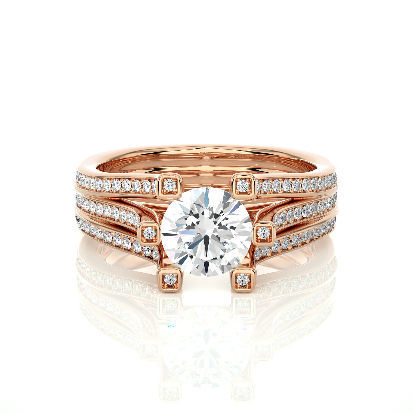 Eternal Waves Diamond Ring