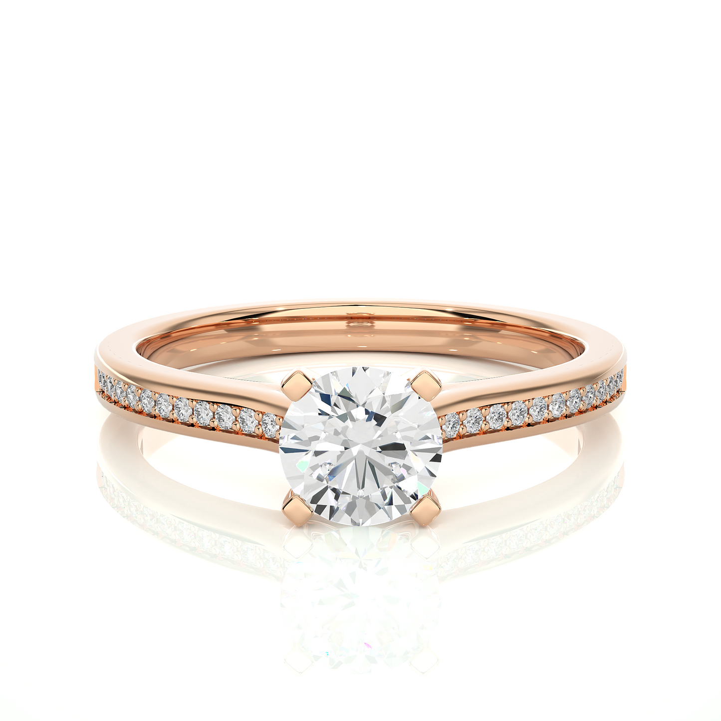 Aquila Round Diamond Ring