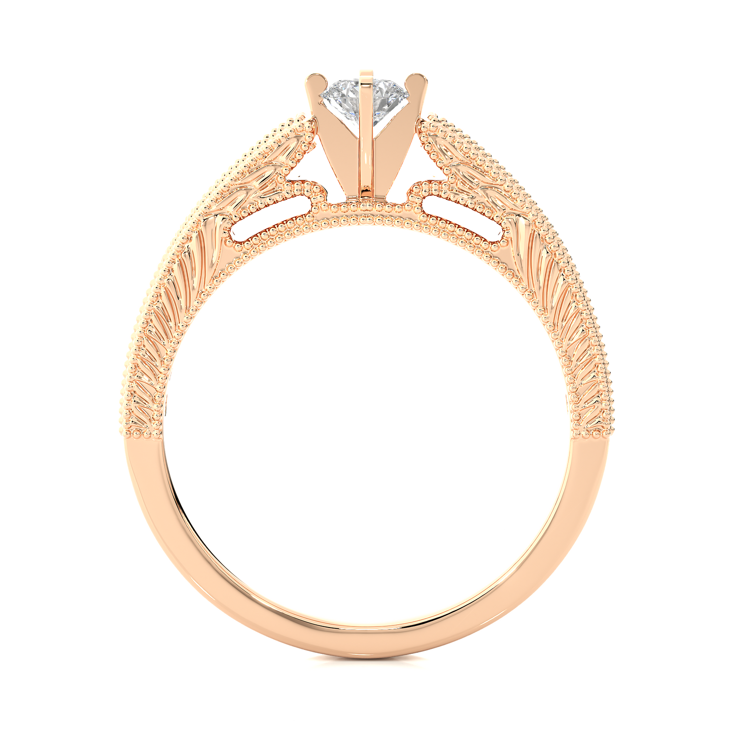 King Round Diamond Ring