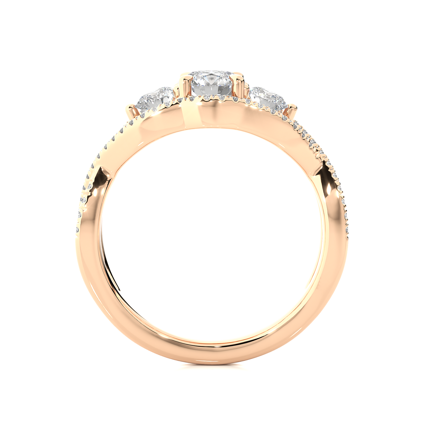 Skyla Round Diamond Ring