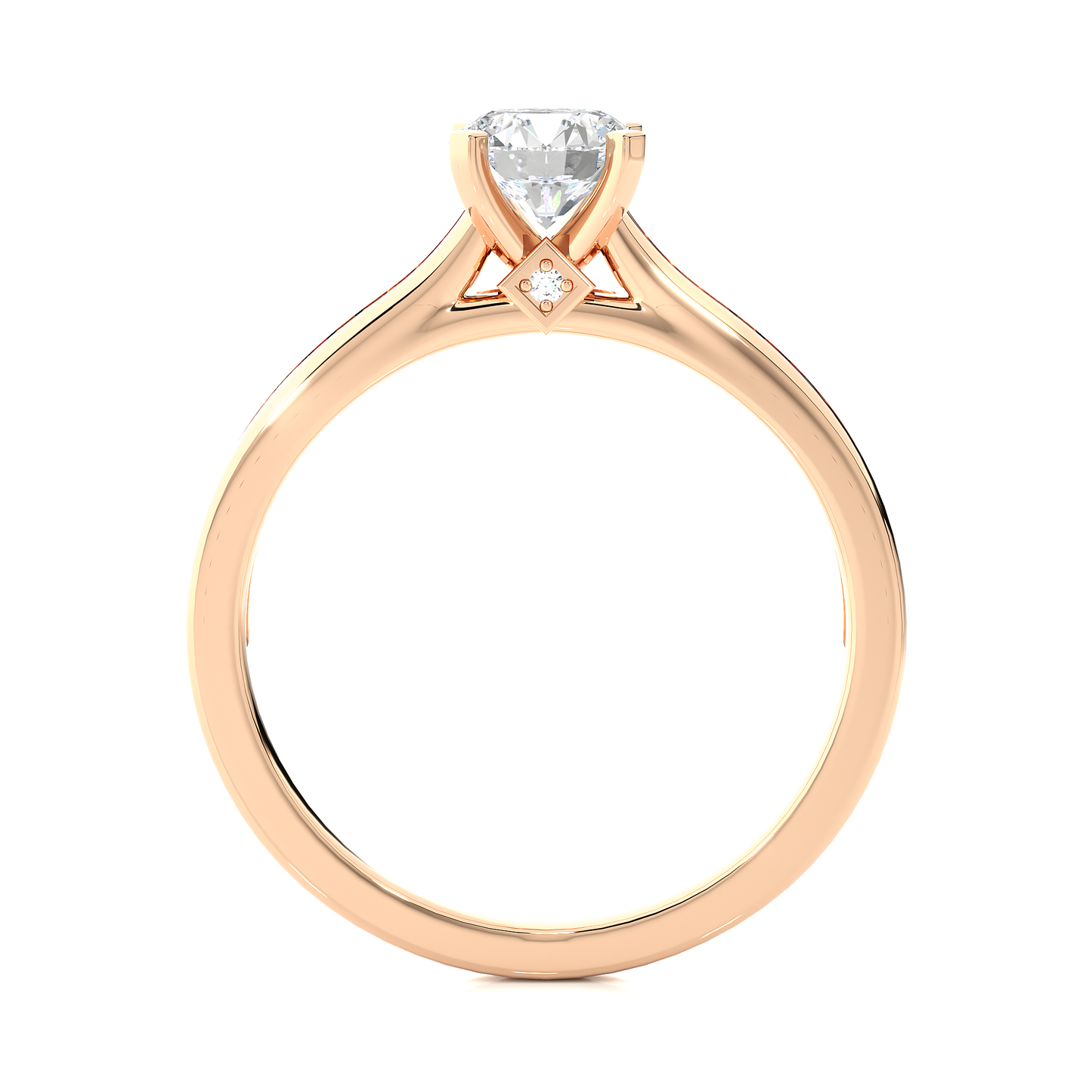 Aquila Round Diamond Ring