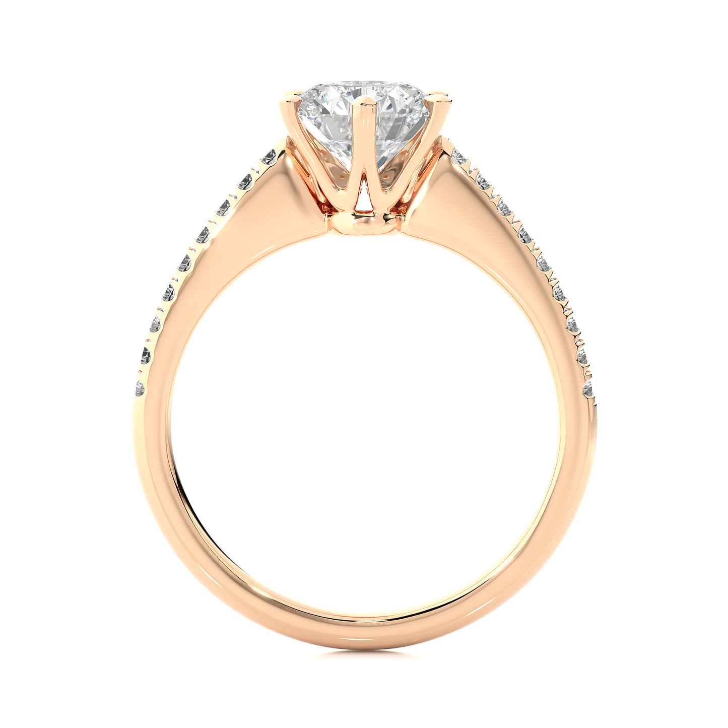 Striker Round Diamond Ring