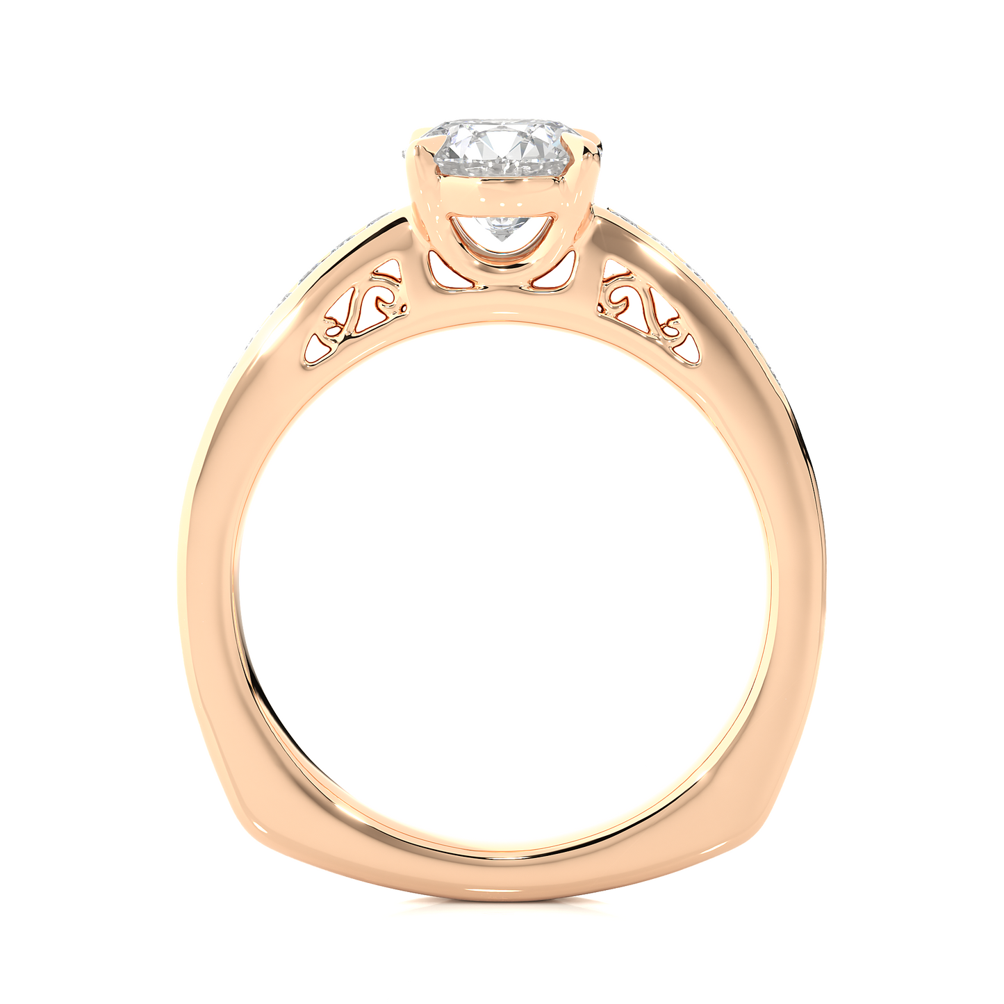 Sunny Round Diamond Ring