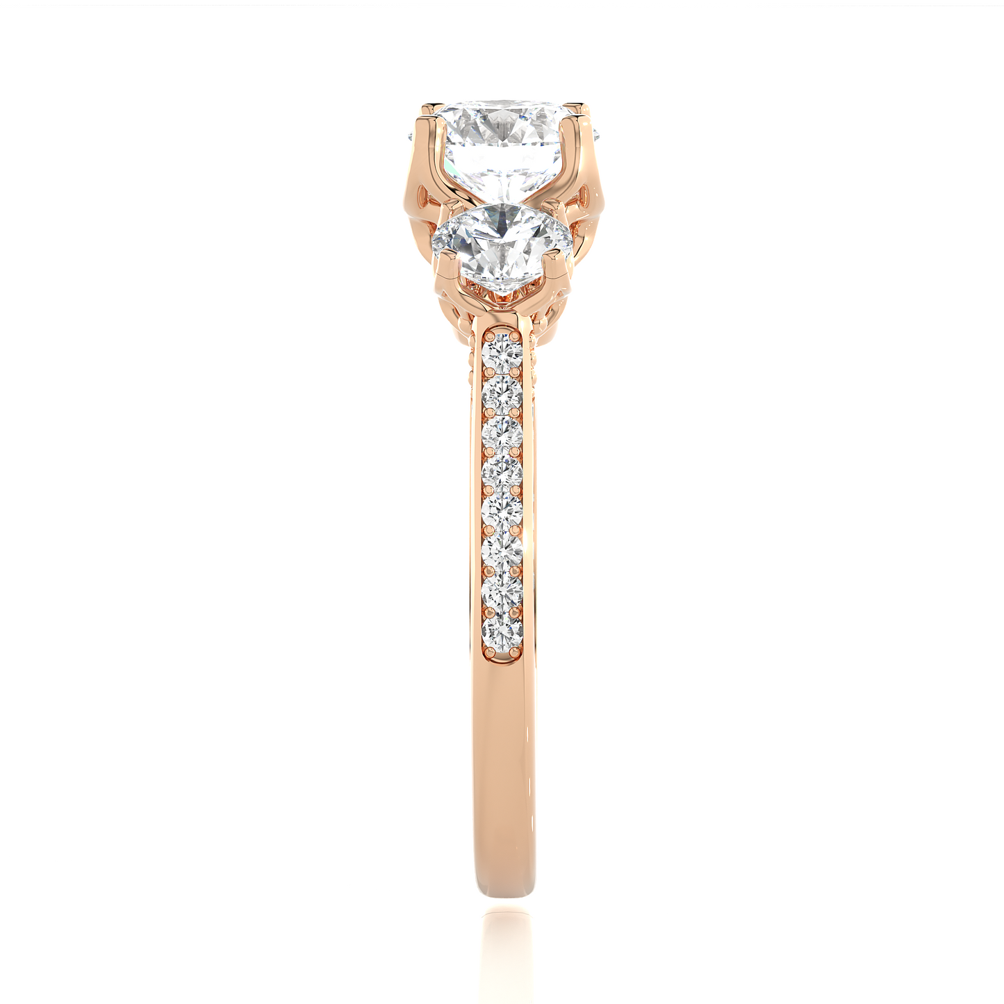 Heritage Glow Round Diamond Ring