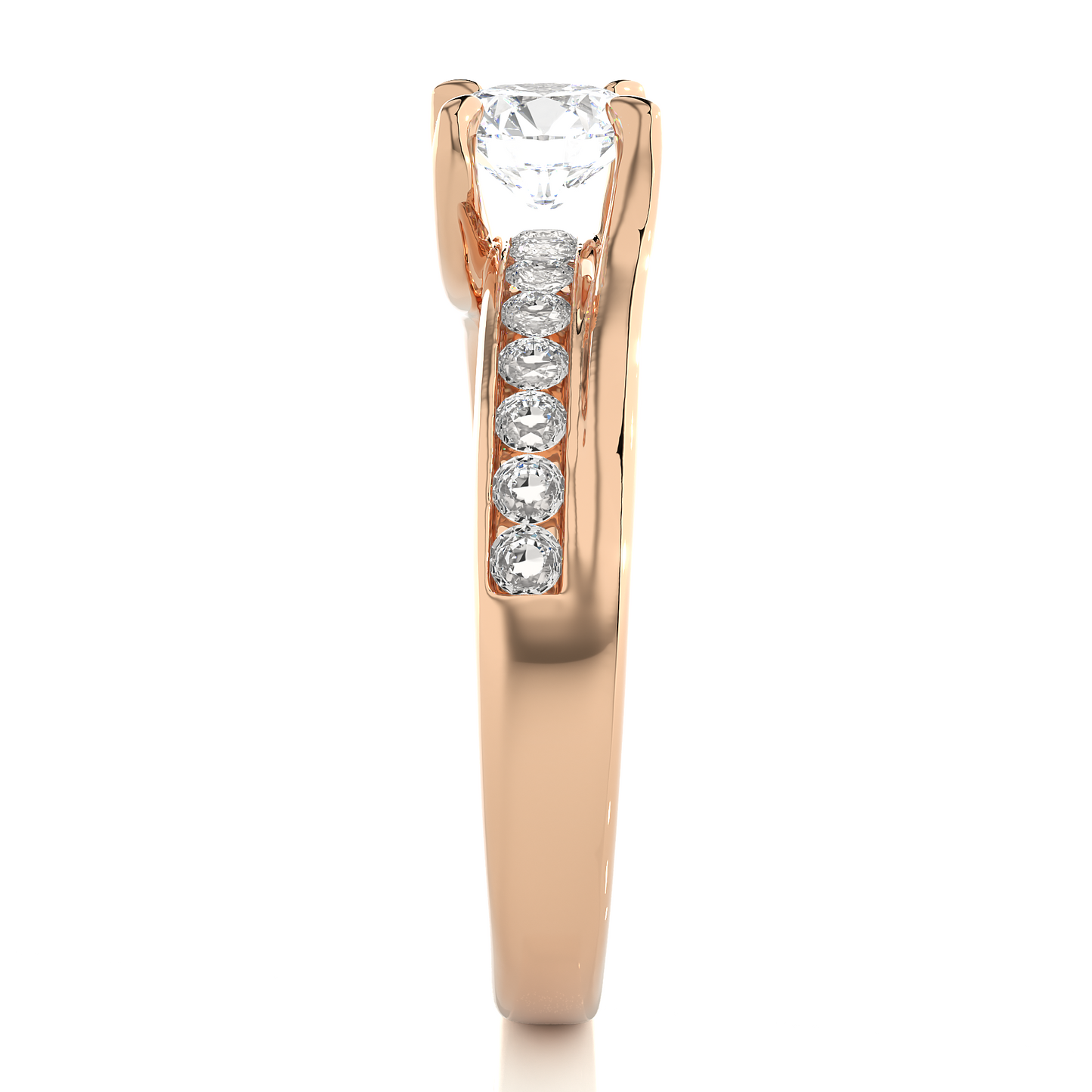 Majesty Round Diamond Ring