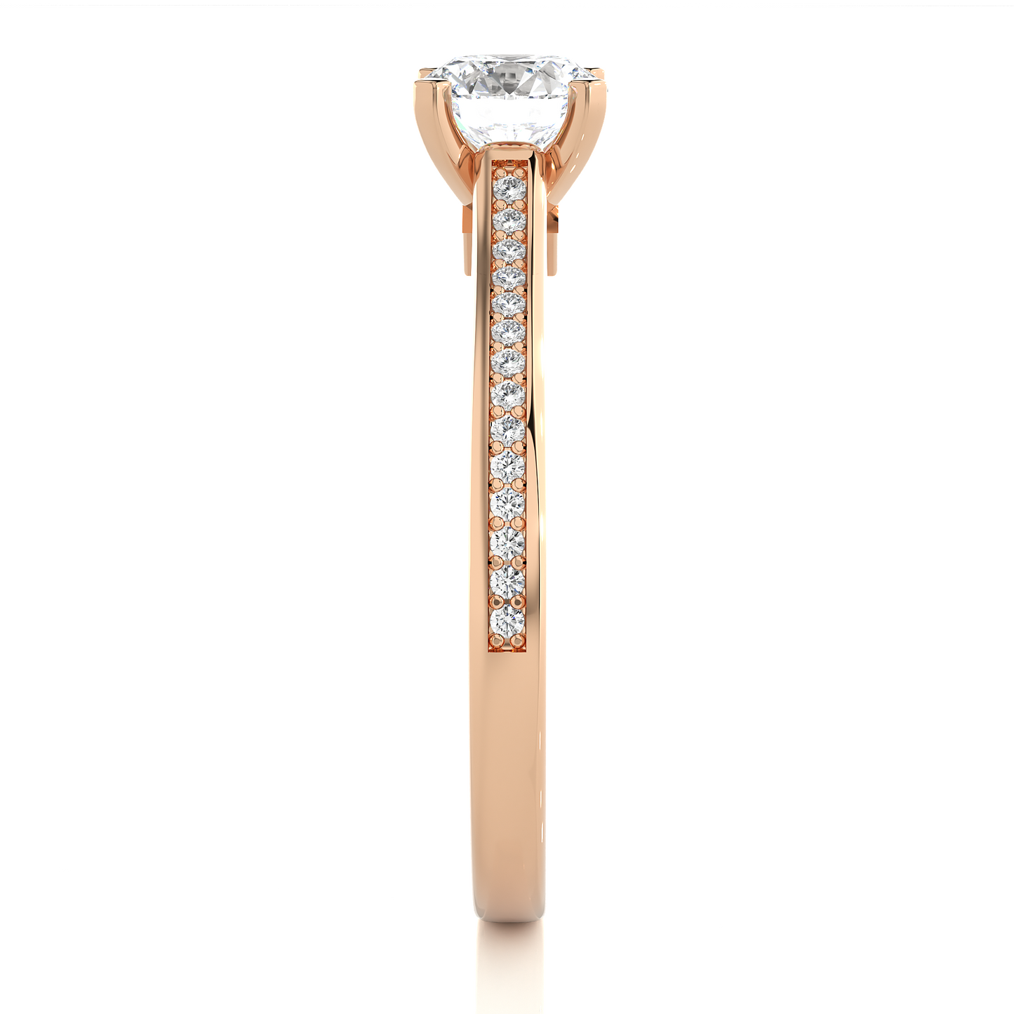 Aquila Round Diamond Ring