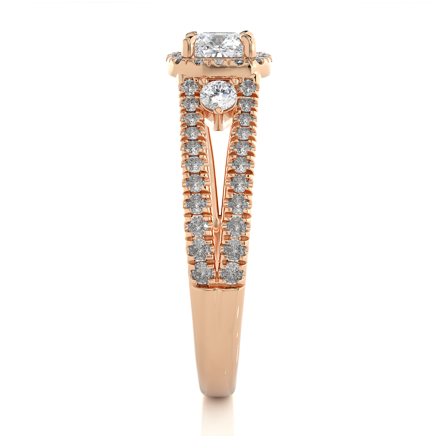 Rivara Cushion Diamond Ring