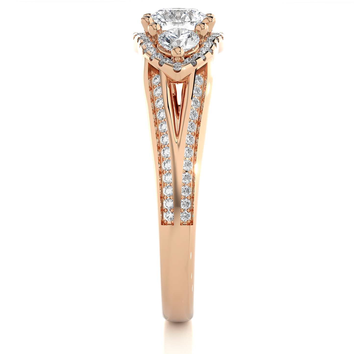 Nivara Round Diamond Ring