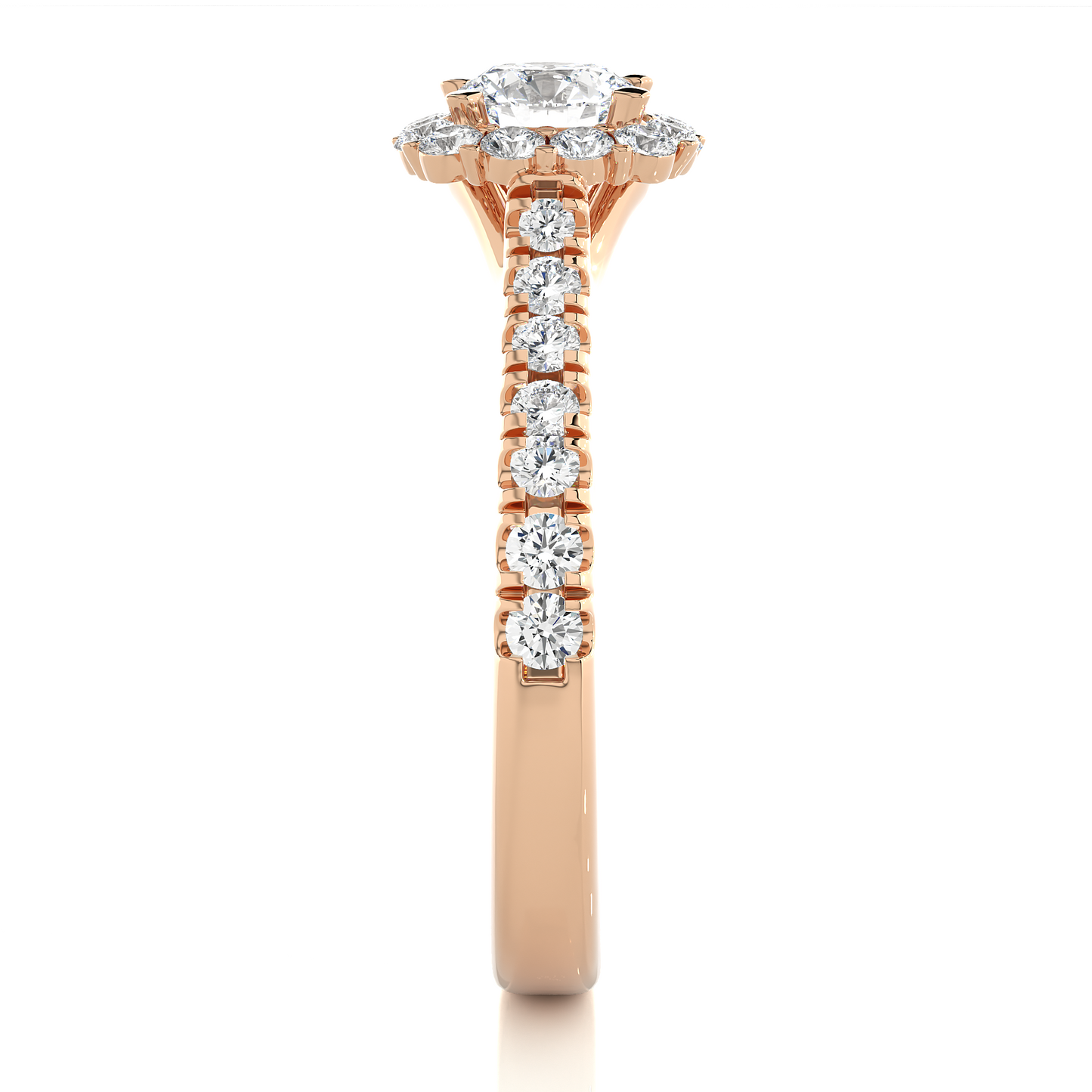 Victorian Round Diamond Ring